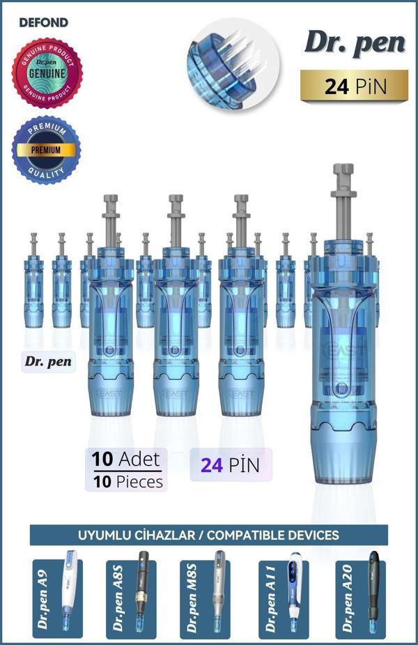 Dr.Pen A9 - A8S - M8S - A11 - A20 Dermapen İğnesi 10 Adet - Image 1
