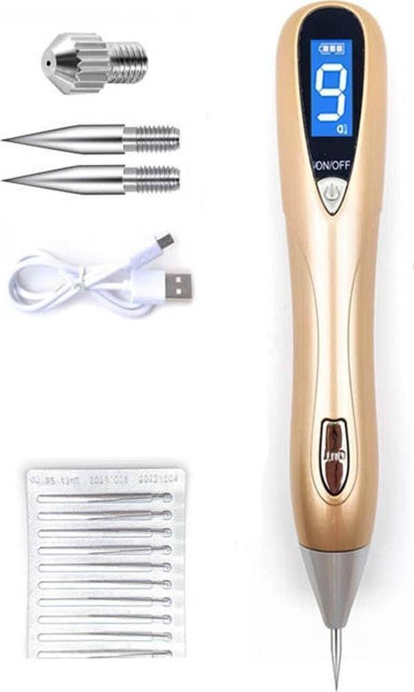 East Medical Plazma Pen Çil-Ben-Siğil Ve Leke Çıkartma Cihazı.Gold Plazma Pen 9Level Çalışma Ayarı Bulunmaktadır - Image 1