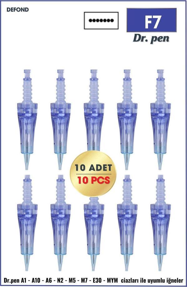Dr. Pen Dr Pen A6-A10-A1-N2-M5-M7-E30-Mym Uyumlu Iğneleri 10 Adet Orijinal Dermapen Iğne Kartuşu - Image 1