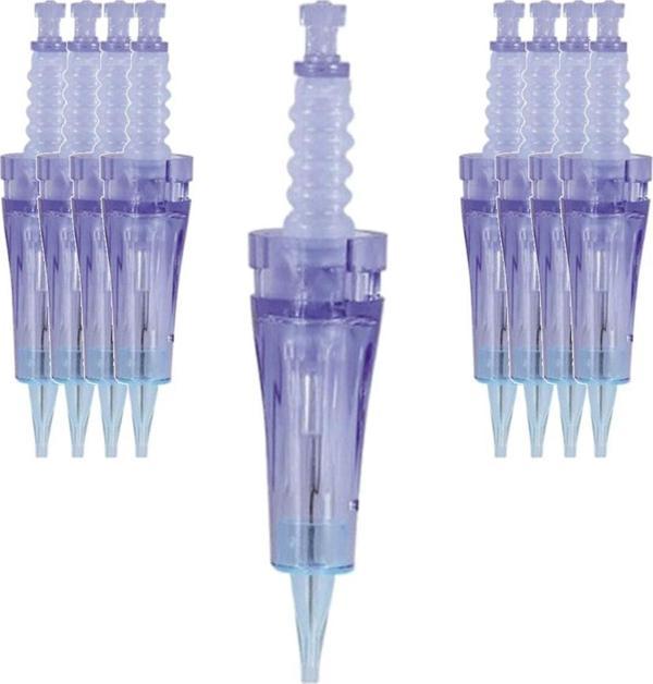 Dr.Pen Auto Microneedle System 3 Pin Mavi Soketli Kalıcı Makyaj Iğnesi 10 Adet - Image 1