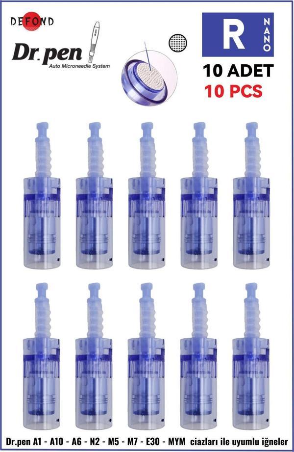 Dr. Pen Dr Pen A6-A10-A1-N2-M5-M7-E30-Mym Uyumlu Iğneleri 10 Adet Orijinal Dermapen Iğne Kartuşu - Image 1