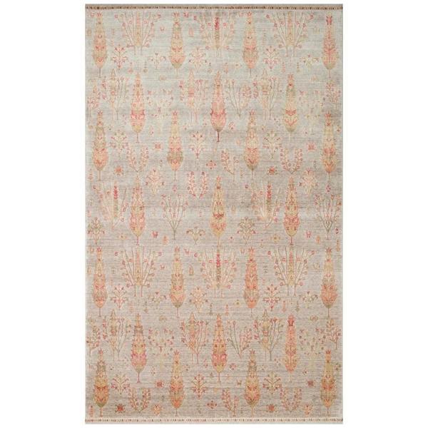 Hoom Rugs Nepal ZR 08 Yün Viskon Tensel Beige Autumn Otantik Modern Uşak Halısı - Image 1