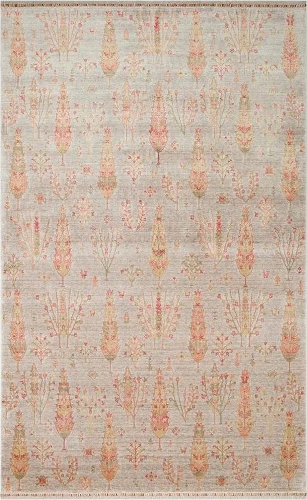 Hoom Rugs Nepal ZR 08 Yün Viskon Tensel Beige Autumn Otantik Modern Uşak Halısı - Image 1