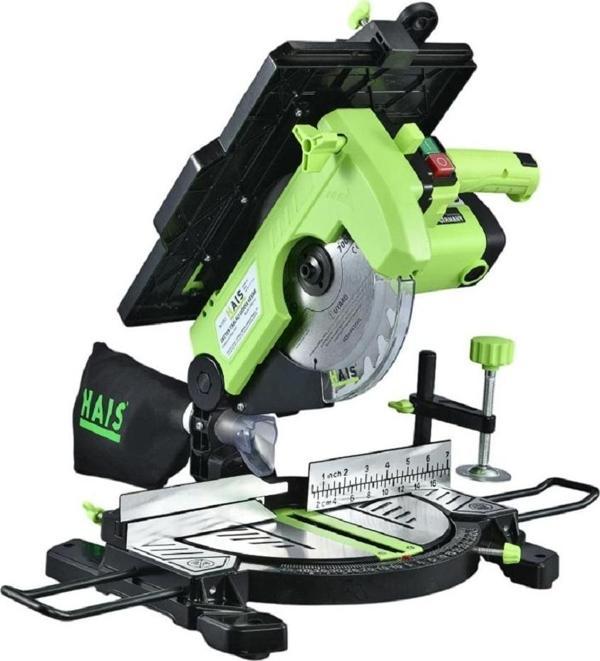 Hais 210mm Üstten Tablalı Gönye Kesme Testeresi HM210A - Image 1