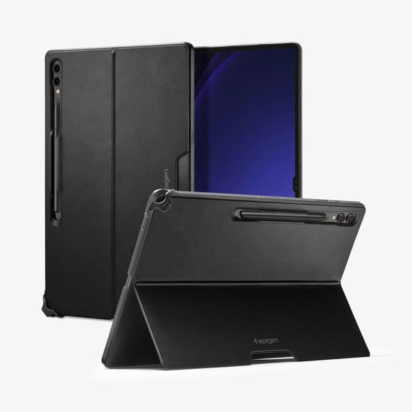 Spigen Galaxy Tab S10 / S9 / S8 Ultra Thin Fit Pro Tablet Kılıfı - Siyah - Image 1