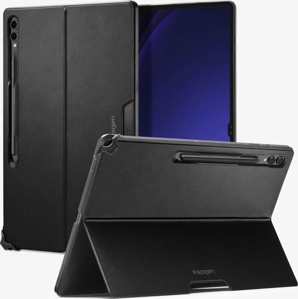 Spigen Galaxy Tab S10 / S9 / S8 Ultra Thin Fit Pro Tablet Kılıfı - Siyah - Image 1