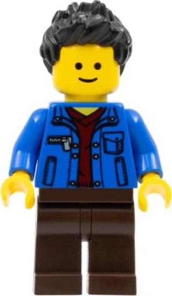 Lego Minifigür Dart Player twn218 - Image 1