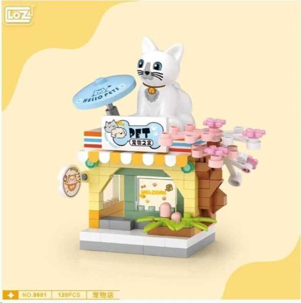 Vagonlife Loz 8601 Micro Block Bag Pet Shop Brand New - Image 1