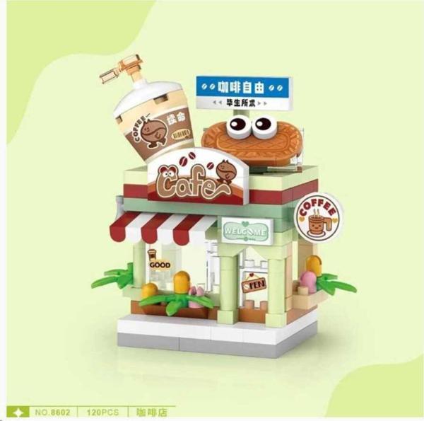 Vagonlife Loz 8602 Micro Block Bag Coffee Shop - Image 1