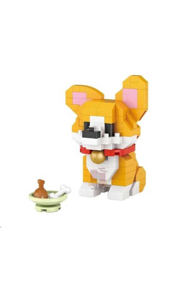 Vagonlife Loz 8605 Micro Block Bag Corgi Dog - Image 1