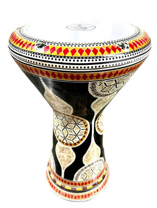 GAWHARET EL-FAN SEDEF İŞLEMELİ DÖKÜM DARBUKA JZ13 - Image 1