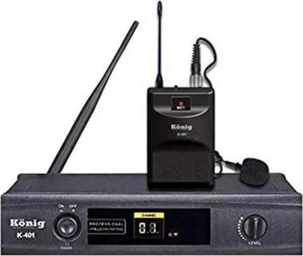 KÖNİG K-401 TEK YAKA TELSİZ MİKROFON - Image 1