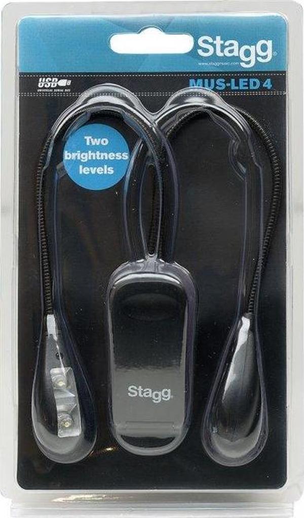 STAGG NOTA STAND IŞIĞI 4 LED'Lİ  MUS-LED 4 - Image 1