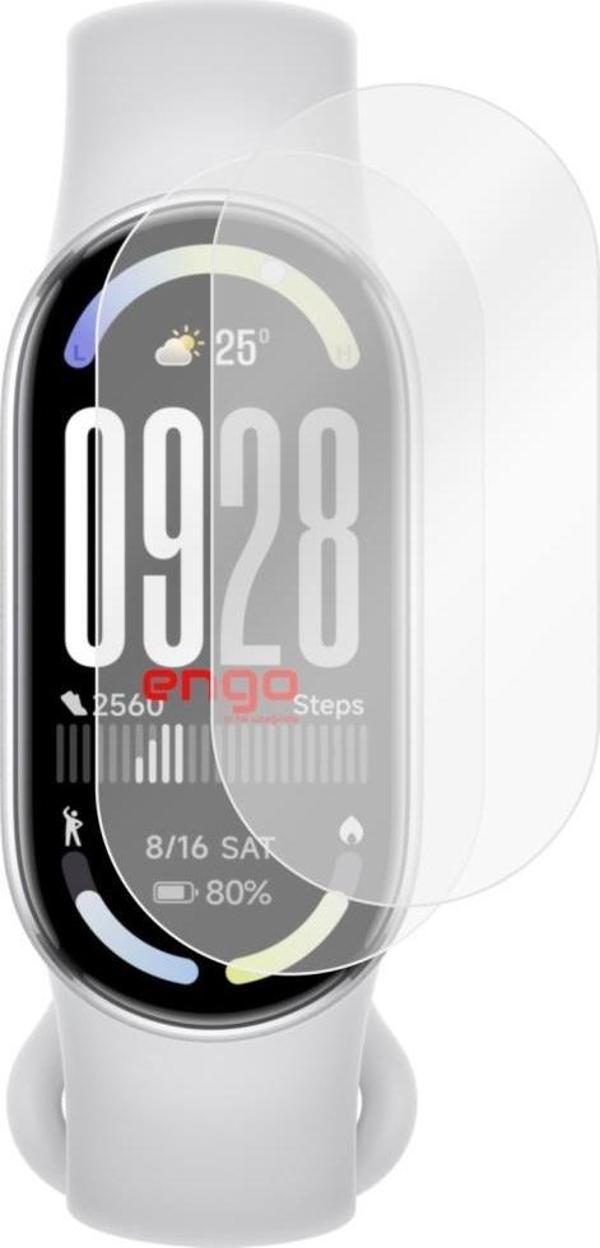Xiaomi Smart Band 10 Ekran Koruyucu Şeffaf TPU 2'li Set - Image 1