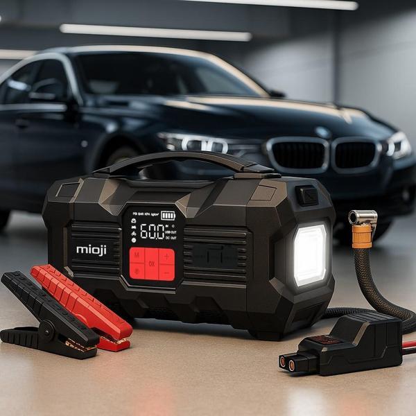 Mioji Mio 20 Pro 4000A 32000mAh Hava Pompası + Akü Takviye Cihazı + Powerbank - Image 1