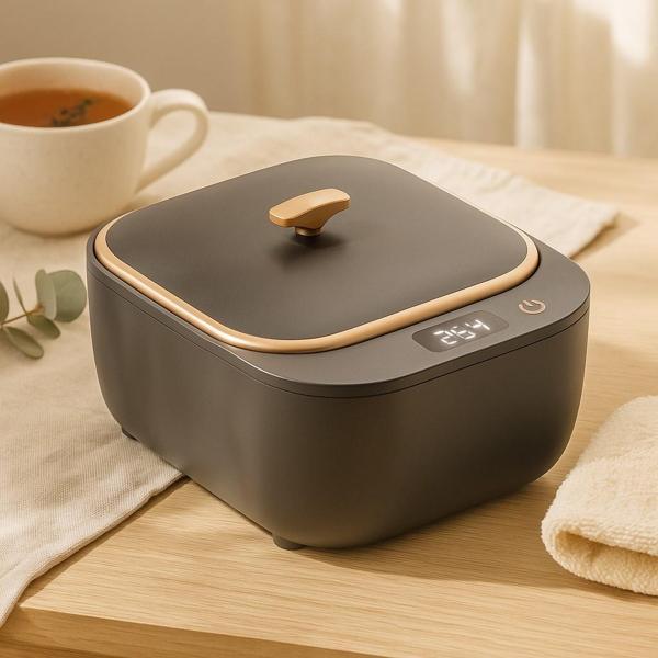 Mioji Mio UV2C Ultrasonic Protez, Dişlik ve Takma Diş Temizlik Cihazı Siyah - Image 1