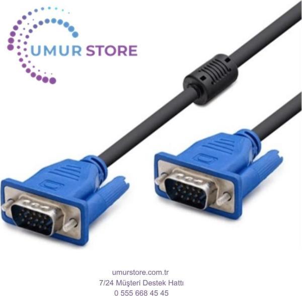 40 Metre VGA Kablo Erkek Erkek 40 Metre VGA Kablo 15 Pin Erkek Erkek Kablo - Image 1