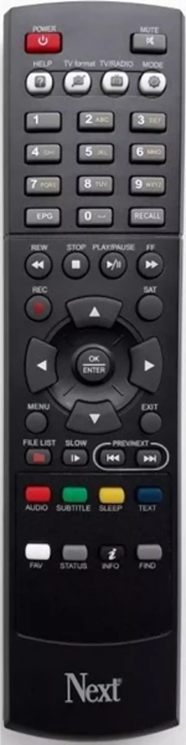 Next YE-2010 Tiger Hd Uydu Alıcı Kumandası - Image 1