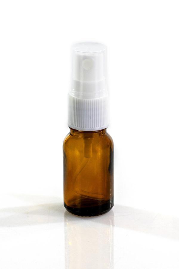 Sprey Başlıklı Amber Cam 10 ml Boş - Yedek Şişe - Image 1