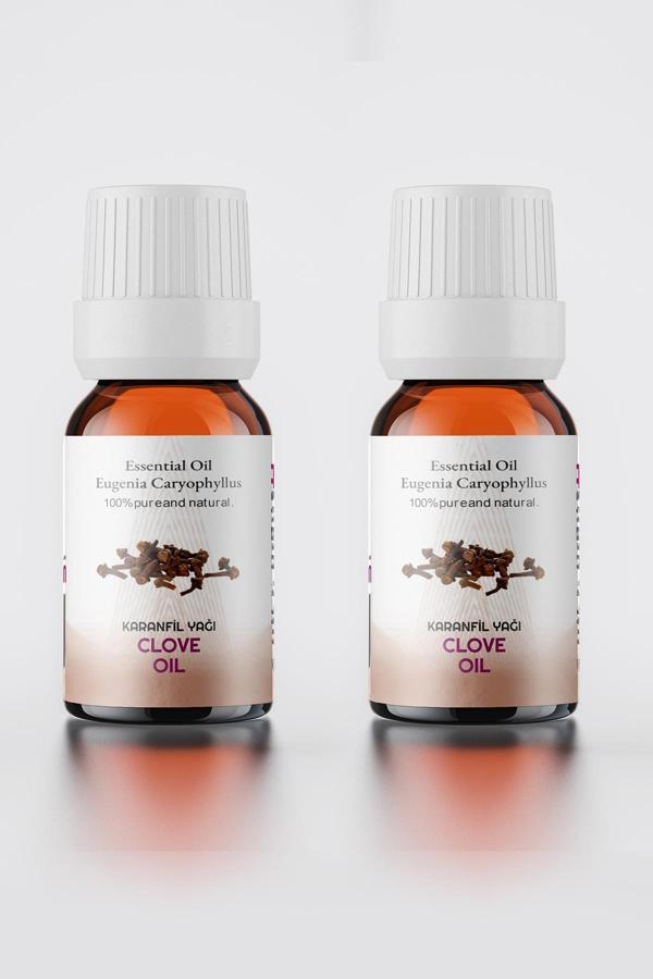 Karanfil Uçucu Yağı % 100 Saf 2li Set ( Clove Bud Oil ) 2x10 ml - Image 1