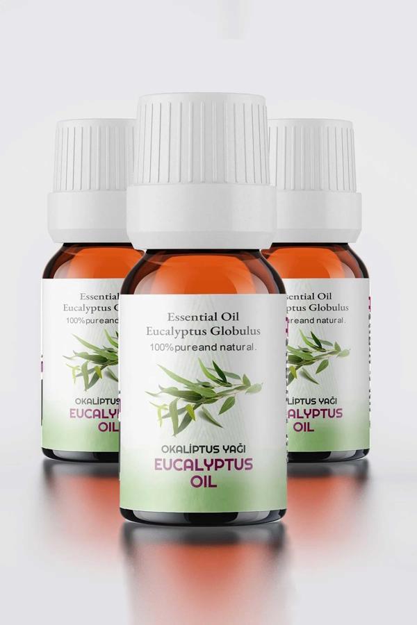 Proclis Okaliptüs Yağ, Doğal Uçucu Yağ, Eucalyptus Oil, 3'lü Set 3x10 ml - Image 1