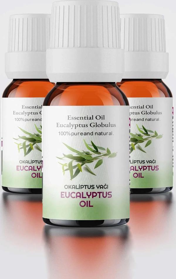 Proclis Okaliptüs Yağ, Doğal Uçucu Yağ, Eucalyptus Oil, 3'lü Set 3x10 ml - Image 1