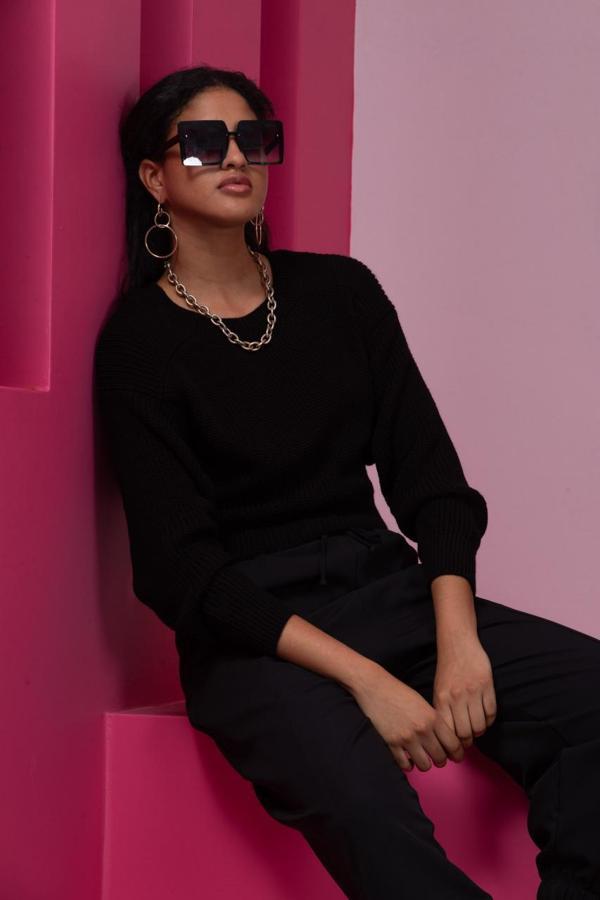 Kadın Selanik Örgü Triko Bluz 2679 - Image 1