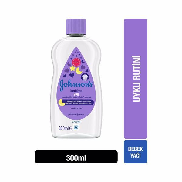 Johnsons Baby Bebek Yağı Bedtime 300 ml 4 Adet - Image 1