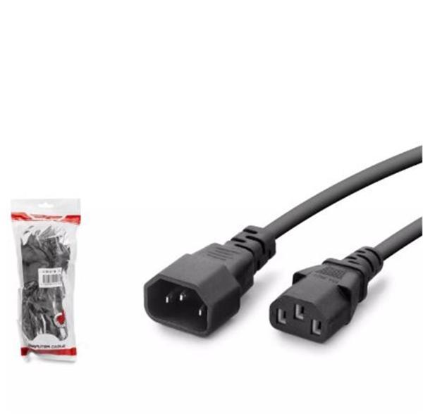 Hadron Hdx5559 Power Kablo 42Pin M-F 1Mm 1.5 Metre Siyah Kasa Güç Kablosu - Image 1