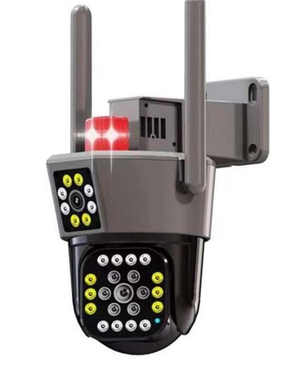 Okam O-Kam-6015 6Mp Dual Lens Wifi Ptz 3.5 "Dual Screen İmage, 15Pcs Leds Dual Light Kamera - Image 1