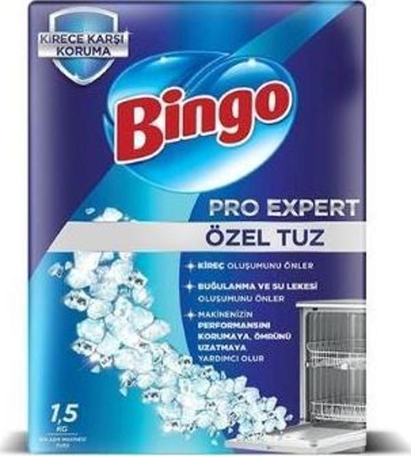 Bingo Bulaşık Makinesi Pro Expert Özel Tuz 1,5 kg - Image 1
