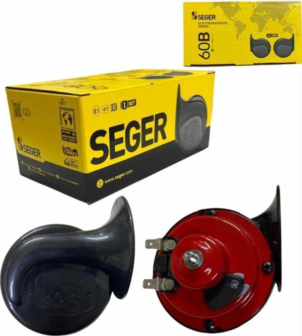Salyangoz Tipi Dadat Korna Takımı 2 Fişli - 12V-510/410 Hz - Image 1