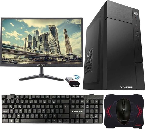 Xaser Xsr142 i5 3470 8GB Ram 256GB SSD 21.5" Monitör Masaüstü Ofis Bilgisayarı - Image 1