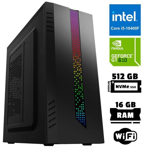 Xaser Xsr1044 i5 10400F 16GB Ram 512GB M.2 NVMe SSD 2GB GT610 Ekran Kartı Masaüstü Ofis Bilgisayarı - Image 1