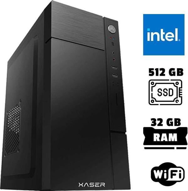 Xaser Xsr1000 i5 7400 32GB Ram 512GB SSD Masaüstü Ofis Bilgisayarı - Image 1