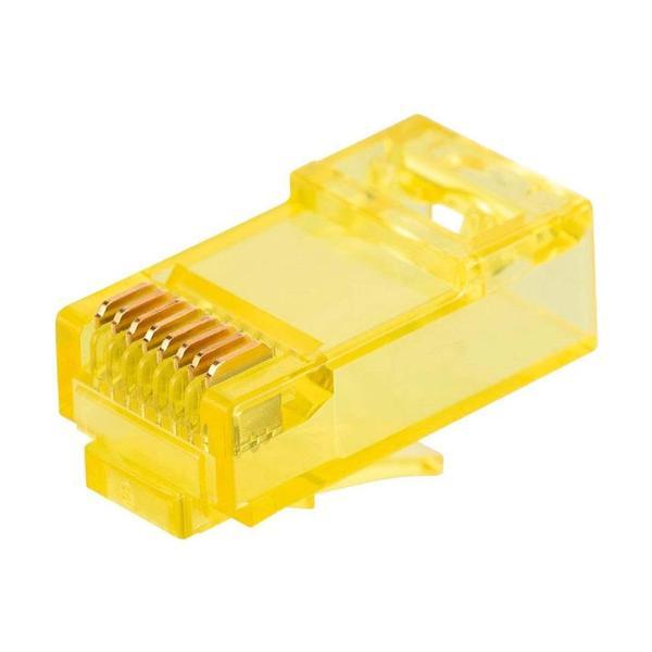 RJ45 RJ45 CAT6 8P/8C SARI SOKET (100LÜ PAKET) (5060) - Image 1