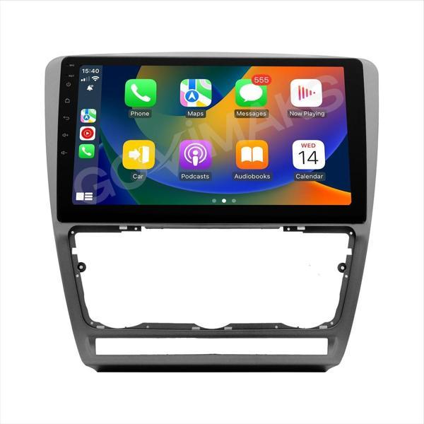 GOVİMAKS SKODA OCTAVİA 2005-2012 UYUMLU GRI  4GB RAM 64GB HAFIZA ANDROID MULTIMEDIA TEYP - Image 1