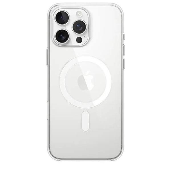 iPhone 16 Pro Max için MagSafe özellikli Şeffaf Kılıf - Image 1