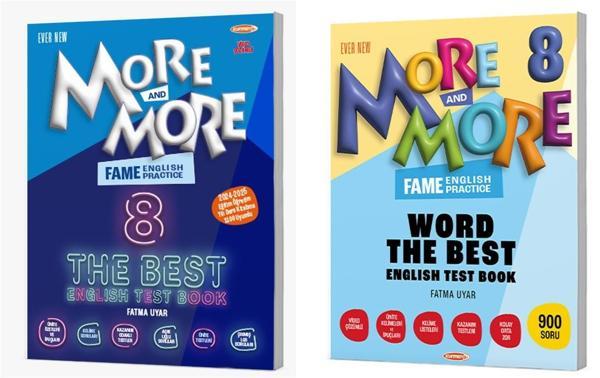 Kurmay Elt 2025 8. Sınıf Lgs More More Fame Test Book + Word The Best - Kurmay Yayınları - Image 1
