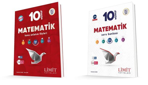 Limit 2025 10. Sınıf Matematik Kaf Konu + Soru Seti 2 Kitap Güncel Müfredat - Limit Yayınları - Image 1
