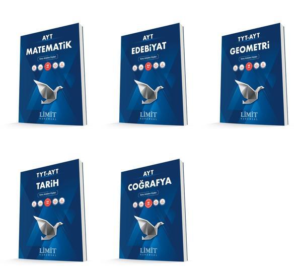 Limit Kurumsal Ayt Eşit Ağırlık Konu Anlatım Föyleri Seti 5 Kitap - Limit Yayınları - Image 1