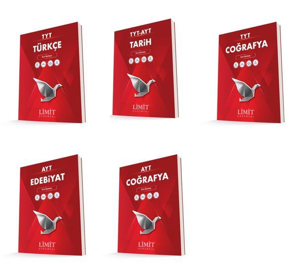 Limit Kurumsal Tyt Ayt Eşit Ağırlık Soru Bankası Seti 5 Kitap - Limit Yayınları - Image 1
