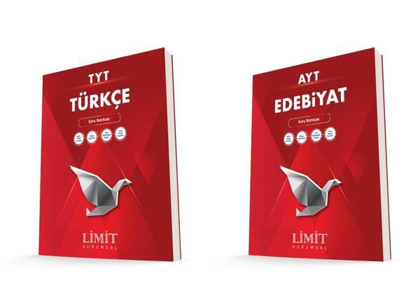 Limit Kurumsal Tyt Türkçe + Ayt Edebiyat Soru Bankası Seti 2 Kitap - Limit Yayınları - Image 1