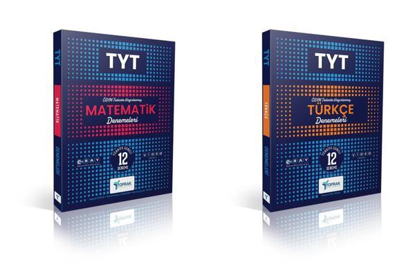 Toprak 2025 Tyt Matematik + Türkçe Deneme Seti 2 Kitap - Toprak Yayınları - Image 1