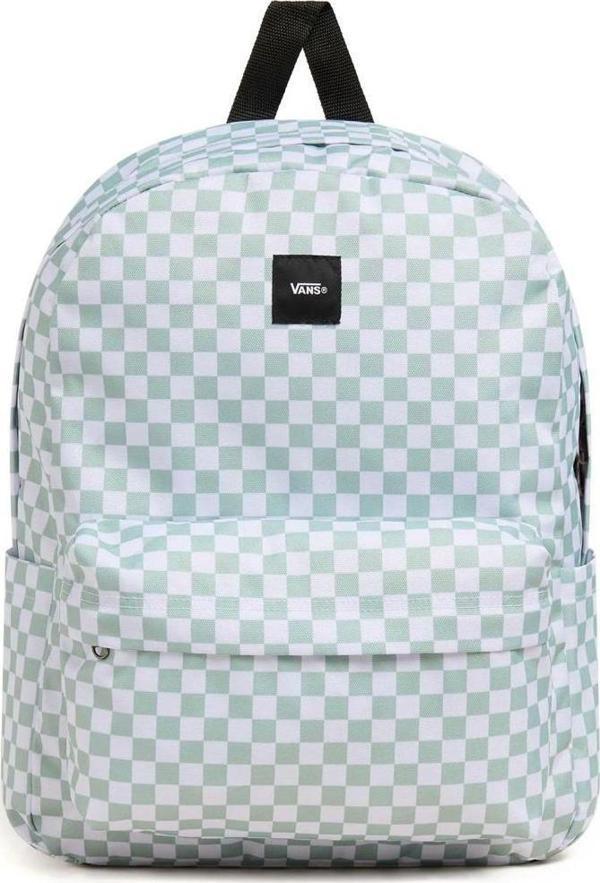 Vans Sırt Çantası Old Skool Check Damalı Gray Olive VN000H4XEMW1 - Image 1