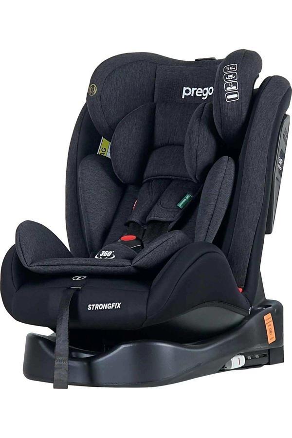 Prego Baby Strongfix 0-36 Kg Isofix'Li Oto Koltuğu-360° Dönebilen Lüx Oto Koltuğu - Image 1