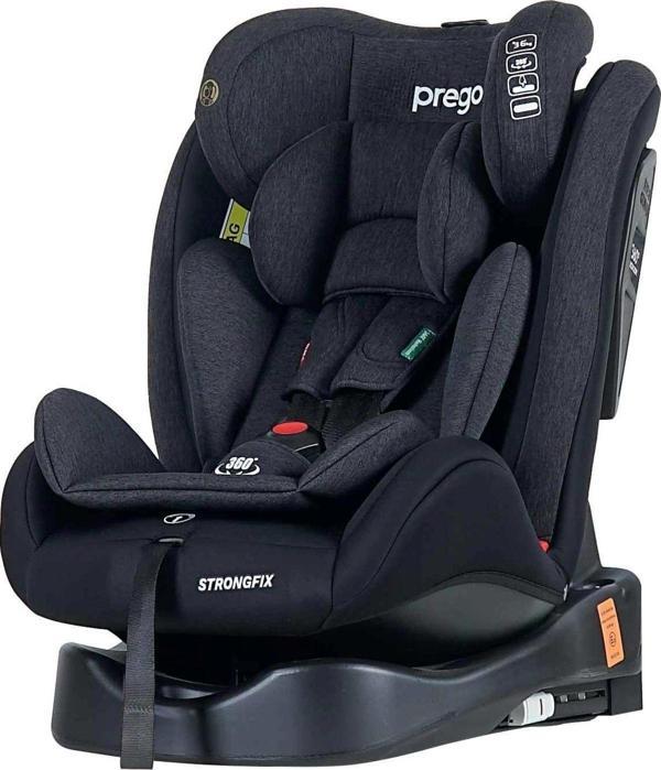 Prego Baby Strongfix 0-36 Kg Isofix'Li Oto Koltuğu-360° Dönebilen Lüx Oto Koltuğu - Image 1
