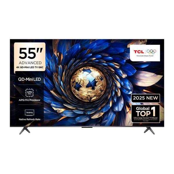 TCL 55Q6CGTV 4K QD-MINI LED 55" 144HZ GOOGLE TV - Image 1