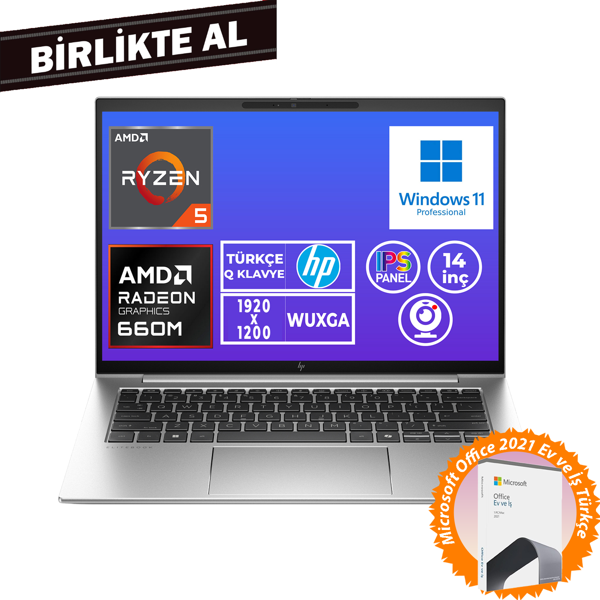 HP EliteBook 845 G9 Ryzen 5 6600U 32GB 1TB SSD 14" WUXGA W11P + MS Office 5Z5P1EA 029 - Image 1