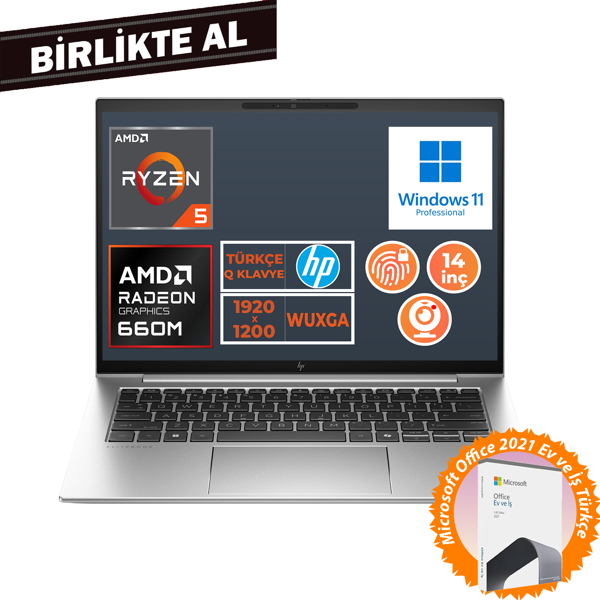 HP EliteBook 845 G9 Ryzen 5 6600U 32GB 1TB SSD 14" WUXGA W11P + MS Office 5Z6L9EA 031 - Image 1